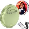 2026 New Electronic Badge Digital Display Pin, with 1.8'' IPS Touch Screen, Bluetooth App Control, Custom Photo GIF Video Display for Backpack Keychain Bag, Ideal for Cosplay & Fandom Events (Green) view 1
