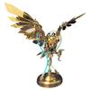 3D Metal Puzzle for Adult, Steampunk Style Eagle Model with LED Lighting, Creative Assembly, Trendy Display for Desk Display, Home & Office Decor, Gift for Adults and Teens, 650PCS view 1