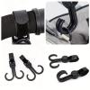 15pcs 360 Rotating Stroller Hooks Heavy-Duty Cart Bike Hanger Multipurpose Travel Organizer Compatible with Pram view 2