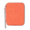 Jeachan Card Case for Yoto cards, Soft Portable Folder with Zipper & 80 Pockets Player & Mini Audiobook Cards, Card Binder Holder with Sleeves for Travel (Orange) view 1