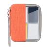 Jeachan Card Case for Yoto cards, Soft Portable Folder with Zipper & 80 Pockets Player & Mini Audiobook Cards, Card Binder Holder with Sleeves for Travel (Orange) view 2