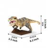 alltogetho T-Rex Micro Mini Building Blocks Set - Pouncing Jurassic Dinosaur Model, STEM Educational Toy for Kids Ages 8+, Adult Stress Relief Hobby, Home Decor Accent & Dino Gift view 2