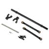 Aluminum Rear Anti-Tilt Rod Set for AXIAL RBX10 Ryft AXI03005 4WD 1/10 RC Crawler Car Upgrade Parts Metal for RC Car Bar Set(Black) view 1