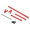 Aluminum Rear Anti-Tilt Rod Set for AXIAL RBX10 Ryft AXI03005 4WD 1/10 RC Crawler Car Upgrade Parts Metal for RC Car Bar Set(Black) view 2