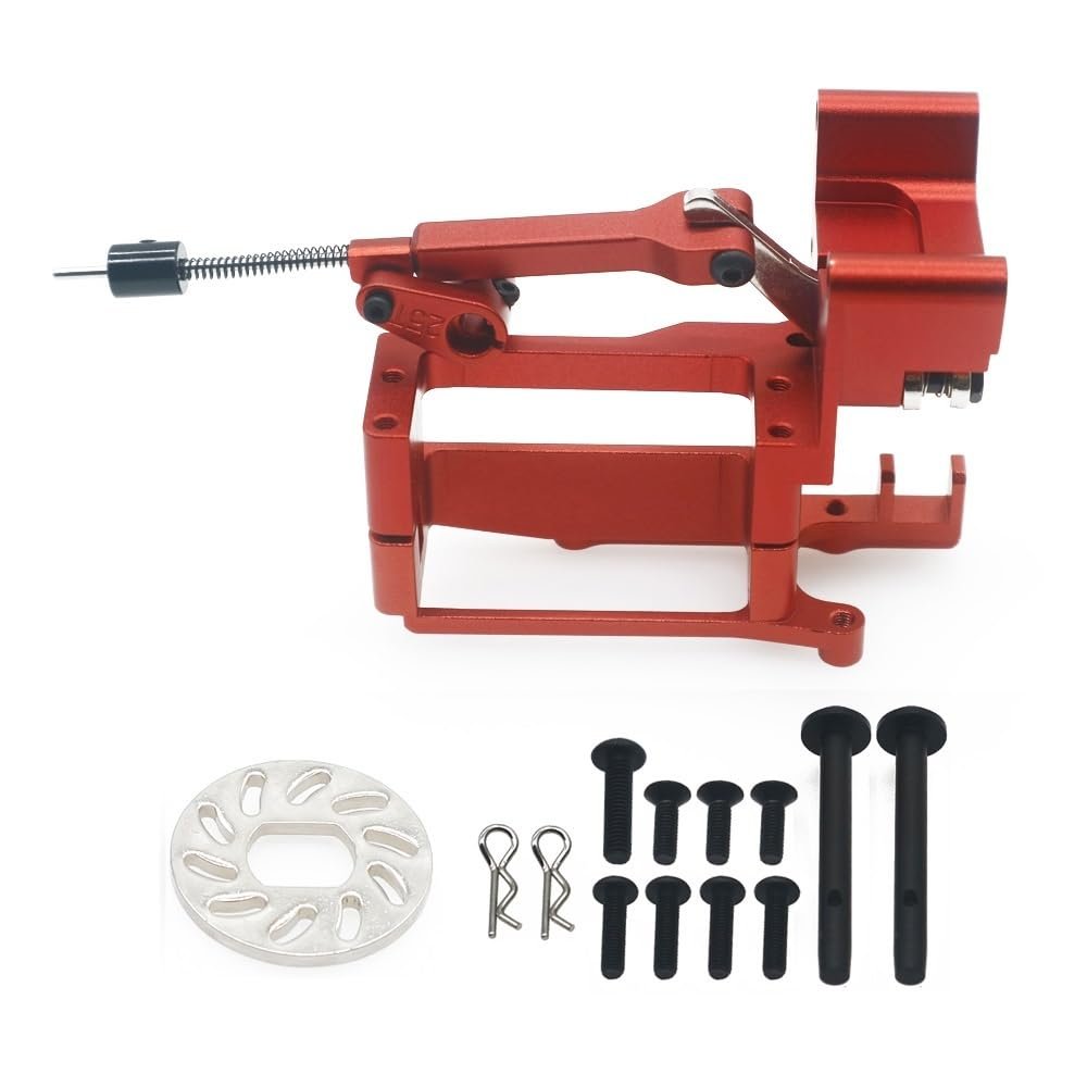 Alloy 1 Set Handbrake Module for 1/7 Arrma ARA109011 ARA109001 ARA7617V2 ARA7615V2 Infraction Limitless Felony(Red)