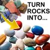 3.6LB Professional Rock Tumbler Kit with 10 Belts, 3 Speed Settings & Digital 9-Day Timer, Rough Gemstones, 4 Polishing Grits view 2