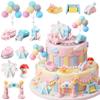 13PCS Amusement park cake decoration Amusement park cake topper for baby shower supplies view 1