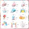 13PCS Amusement park cake decoration Amusement park cake topper for baby shower supplies view 2