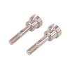 1/16 Steel Wheel Shaft Axle for Rc Car 1/16 HSP Monster Truck Short Course 86022 94186 94286(Silver) view 3