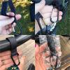 16Pcs Stroller Hooks Buckles Clip Aluminum Alloy Cart Organizer Diaper Bag Shopping Pram Hook Buckle Hanger view 3
