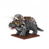 alltogetho Micro Mini Triceratops Building Toy Set - White 3-Horned Cretaceous Dinosaur Model, Educational STEM Kit for Kids 8+, Adult Stress Relief Decor & Unique Dino Gift view 1