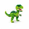 1500pcs Realistic 8 inch Green Velociraptor Micro Blocks - Snap-Together Dinosaur Bricks, Engaging Dino Puzzle Assembly Toy, Perfect Home Decor Accent & Gift for Dinosaur Lovers view 1