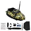 Bait Boat, RC Fishing Bait Boat with 500M Long Range, 3.3LBS Loading Capacity, Dual Motor System Complete Kit with 2 Batteries and Charger ,Long-Range Fishing Bait for Serious Anglers (Camouflage) view 1