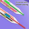 4pcs Multicolor Crayon Pen, 8 Color Multi Color Crayons Pen, Art Supplies Kids Party Favors view 4