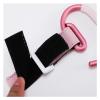 4pcs Aluminum Alloy Baby Stroller Hook Accessories Rotatable Cart Bag Clip for Sundries Organizer(Black Silver) view 2