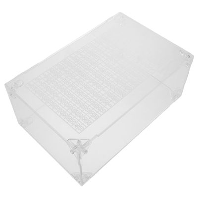 Abaodam Acrylic Piggy Bank with Counter 5000 Challenge Coin Saving Box for Adults and 23x15x9.5cm Cash Money Box for Home Office Decoration