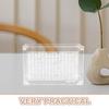 Abaodam Acrylic Piggy Bank with Counter 5000 Challenge Coin Saving Box for Adults and 23x15x9.5cm Cash Money Box for Home Office Decoration view 3