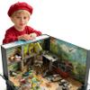 Dinosaur Toys with Activity Play Mat & Storage Cage, 27 PCS Realistic Dinosaur Figures & Trees for Toddlers Kids Ages 3-5, Ideal for Boys and Girls GiftStandard Version view 1