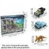 Dinosaur Toys with Activity Play Mat & Storage Cage, 27 PCS Realistic Dinosaur Figures & Trees for Toddlers Kids Ages 3-5, Ideal for Boys and Girls GiftStandard Version view 2