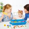 Cinrobiye 283 Pcs Sensory Craft Activity Set with Mini Garden Theme Pieces, Flowers, Ladybugs and Tools for Sorting and Counting Educational Creative Learning Kit Bulk Set view 4