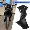 Aramox Front Spoiler Kit, Aerodynamic Downforce Winglet Deflector with Quick Attachment, Replacement for MT 09 2024 2025 MT 09 SP 09 YAMT (Black) view 4