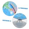Beaupretty Decorative Rotating Desk Globe 16cm Small Terrestrial Globe Ornament for Office and Student Learning Educational Geography view 3