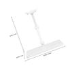 SUPVOX 3pcs Action Figure Display Holder Stand Set for Collectible Models, White Support Base with Adjustable Support Frame for Desktop Figure Display and Model Accessories view 2