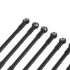 RC Car Chassis Link Rod Replacement for 1/12 H12Y - 8X Metal DIY Accessory Easy to Install Repair- Black view 4