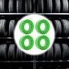 4X Tire Inserts for 1/10 RC Crawler Trucks - Waterproof RC Car Accessories & Repair Parts- Green view 4