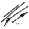 MIGHTY SCAPERS Steel Front/Rear Axle Drive Shaft Compatible with RBX10 AXI03005 1/10 Scale RC Crawler Car Model Upgrade Parts(Front and Rear) view 1