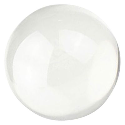 Beaupretty Acrylic Crystal Juggling Ball 8cm Contact Juggling Equipment for Beginners Professional Illusion Performance and Stage Prop