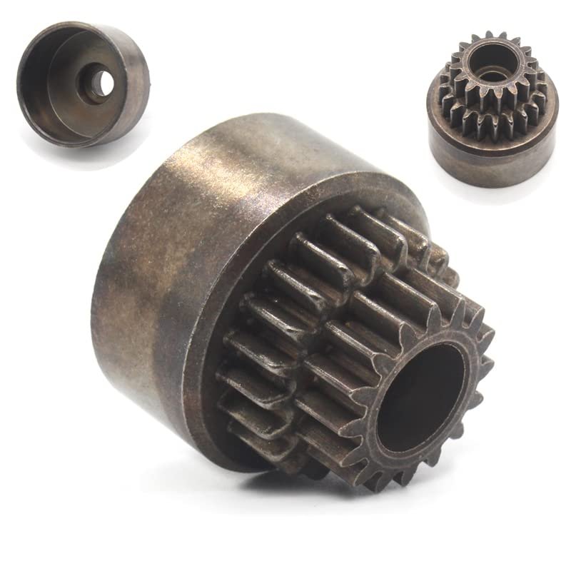 02023 Clutch Bell Double Gears for 1/10 HSP 94122/94166 Nitro Powered On-Road RC Drift Car RC Car Parts