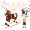 Classic Wooden Rocking Horse Toy for Indoor Play  Smooth Rocking Motion, Sturdy Construction, and Timeless Design view 3