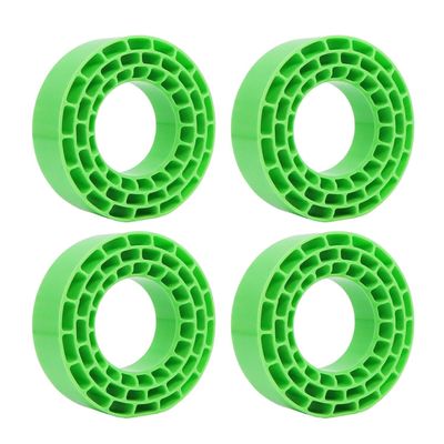 1.55" Waterproof Silicone Rubber Tire Insert Foam Fit 95-97mm 1.55" Tires RC Car Upgrade Part(Green Soft)