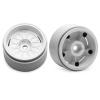 1.9" RC Wheel Rims (4Pcs) Replacement for 1:10 1:12 Scale Crawling Cars - Professional Aluminum Spoke Hubs- White view 4