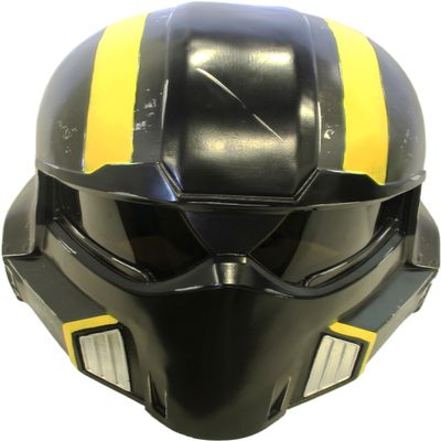 B01 Resin Cosplay Helmet, 1:1 Head Mask, Silver From HD Video Game