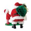 Department 56 Possible Dreams Christmas Traditions Santa and Little Shopper Helper 2-Piece Figurine Set, 9 Inch, Multicolor view 3