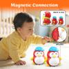 Baby Toys 6-12 Months, Musical Red Penguins Crawling Infant Toys, Early Learning Toy for Tummy Time with Light & Sound, Birthday Gifts for Babies Newborn Boys Girls 6 7 8 9 10 11 Months 1 Year Old view 3