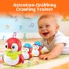 Baby Toys 6-12 Months, Musical Red Penguins Crawling Infant Toys, Early Learning Toy for Tummy Time with Light & Sound, Birthday Gifts for Babies Newborn Boys Girls 6 7 8 9 10 11 Months 1 Year Old view 4