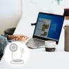 Abaodam Portable Handheld Mini Fan with Flexible Tripod USB Rechargeable Small Stroller Fan for Crib and Car Seat 3-speed Cooling for Travel and Outdoor Use view 2