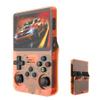 64G/128G R36S Retro Handheld Video Game Console Linux System 3.5 Inch IPS Screen R35s Pro Portable Pocket Video Player Games - 64G Orange-red view 1