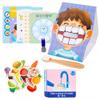 LLTCMAOYI Montessori Tooth Defence Game, Educational Dental Health Toy with Stickers & Play Set view 1