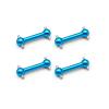 Steering Knuckle Models For Tamiya For TT01 For TT02 1/10 Blue Center Drive Shaft Aluminum Alloy Shock Absorber Mount RC Vehicle Accessories(Dogbone Drive Shaft) view 1