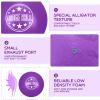 Jerify 12 Pcs Foam Dodgeballs Sets, 6 Inch Soft Foam Dodgeball Balls for Kids & Adults, Non-Sting Playground Sports Equipment for Outdoor & School Games(Purple) view 3