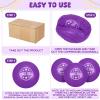 Jerify 12 Pcs Foam Dodgeballs Sets, 6 Inch Soft Foam Dodgeball Balls for Kids & Adults, Non-Sting Playground Sports Equipment for Outdoor & School Games(Purple) view 4