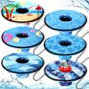 Funnymoom 6 Pcs Neoprene Floating Drink Holder Floating Coaster Pool Drink Floats Pool Beer Holder with Rope for Summer Theme Party Tub Lake Boat Water, Medium Size(Ocean Style) view 1