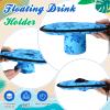 Funnymoom 6 Pcs Neoprene Floating Drink Holder Floating Coaster Pool Drink Floats Pool Beer Holder with Rope for Summer Theme Party Tub Lake Boat Water, Medium Size(Ocean Style) view 3