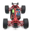 4 Pcs Upgraded Metal Hydraulic Shock Absorbers Compatible With SCY1/16 Series, C8805, Q130A, Q141, Q117 Series and Similar 1/16 Scale RC Cars(Red) view 2