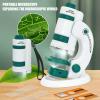 Transportable Instrument Toy for Juvenile Scientists Including Detachable Base and 12 Sample Slideshows for Grasps on Learning Instrument with Base view 2