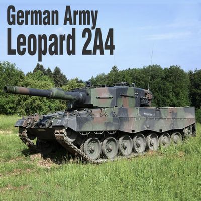 Academy 13428 1/72 Scale German Leopard 2A4 Tank Model Kit